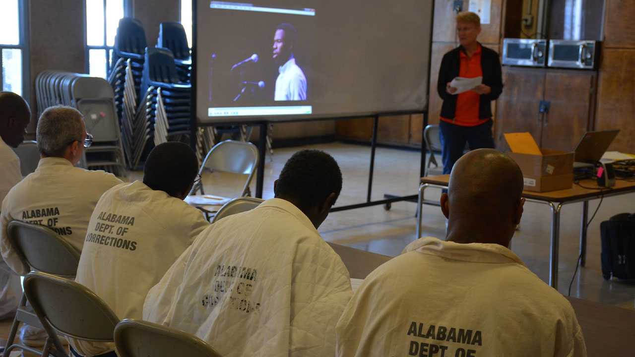 First class of Students at Staton Correctional Facility